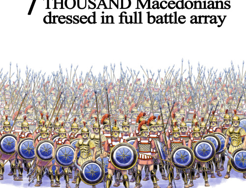 7 THOUSAND Macedonians Dressed in Full Battle Array