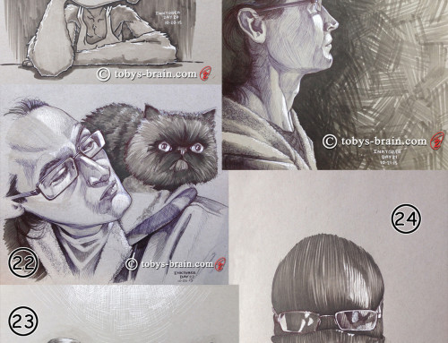 Inktober 2015 Days 20-24