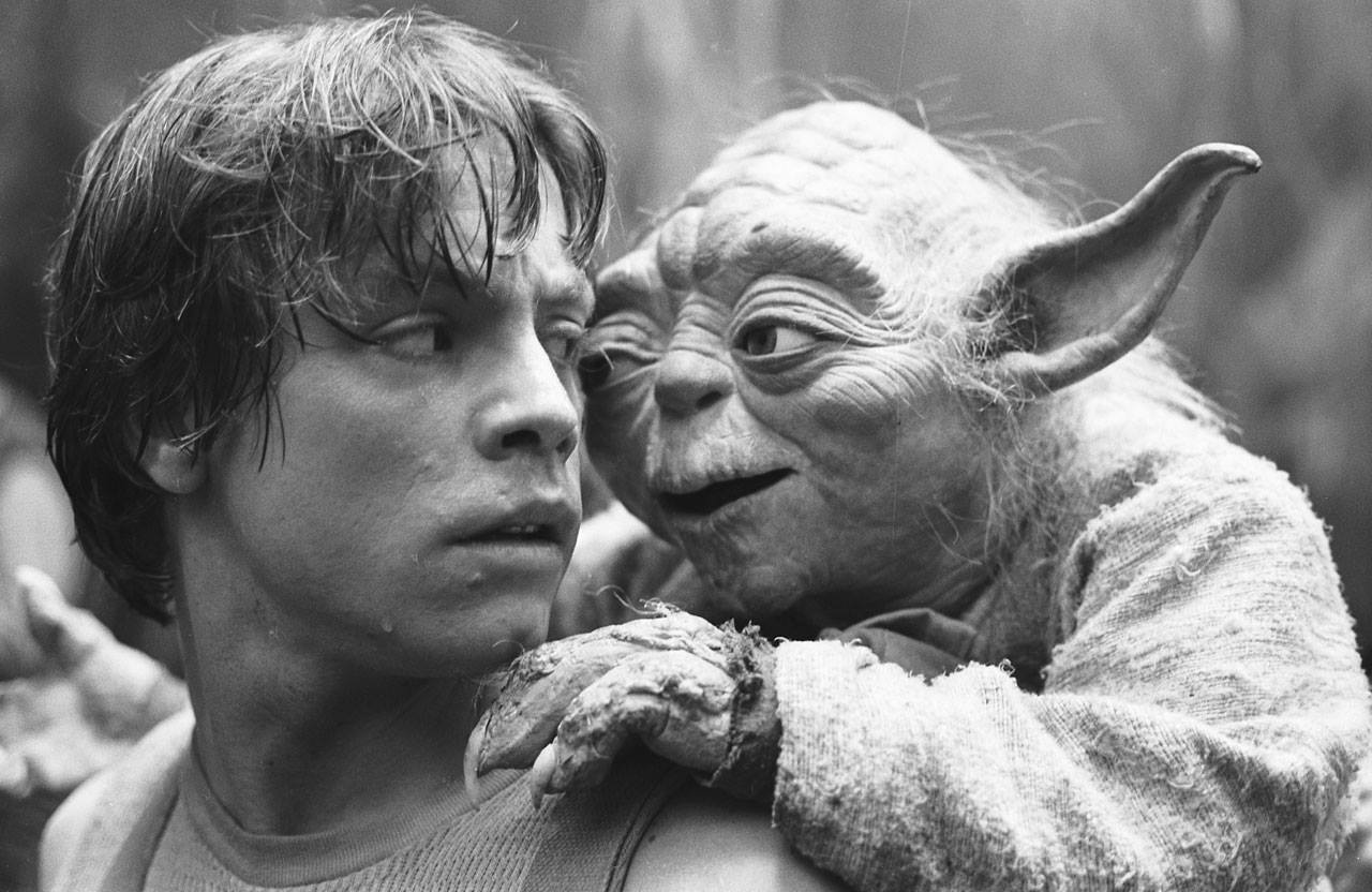 Luke and Yoda