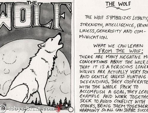 Animal Totem Cards: Wolf