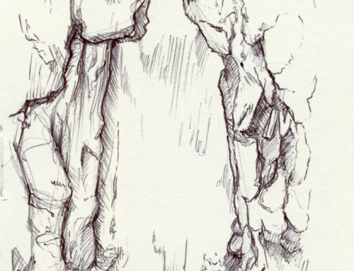 Moleskin Sketch Camp Hidden Valley 2019 #4