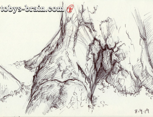Moleskin Sketch Camp Hidden Valley 2019 #7