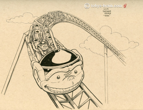 Inktober 2019 PMD: Ride