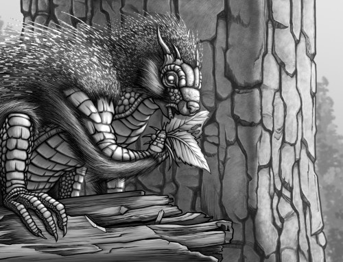 LEE’S DRAGONS: PORCUPINE DRAGON