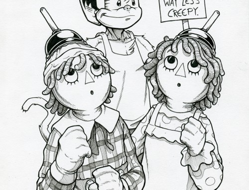 INKTOBER 2025 Day #15: RAGGED.