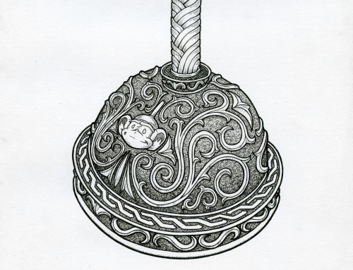 INKTOBER 2025 Day #17: ORNATE.