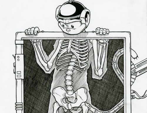 INKTOBER 2025 Day #28: SKELETAL.