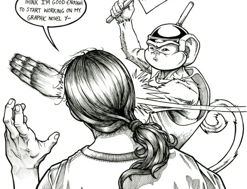 INKTOBER 2026 Day #5: SMACK
